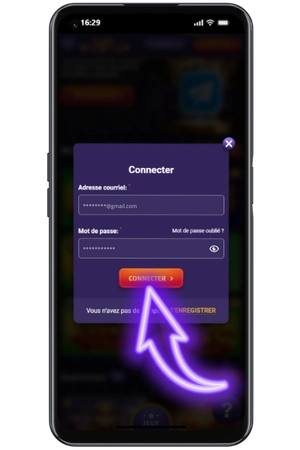 La connexion confirmation